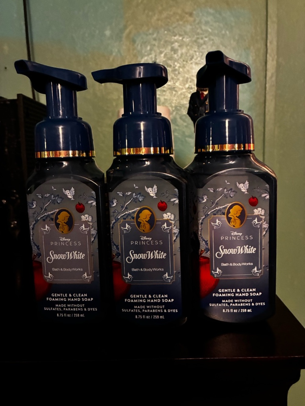 Disney Snow White 3 Pc Foaming Hand Soap